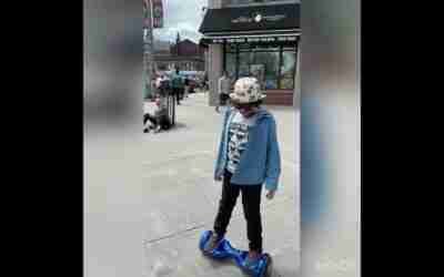 Hoverboard time in Ottawa