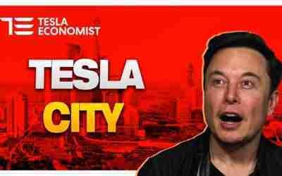 Tesla Build Future Planned Mega City Infrastructure