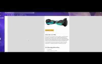 Consumer Product Safety Comission Recall Hover-1 Superfly Hoverboards Due to Fall and Injury Hazards