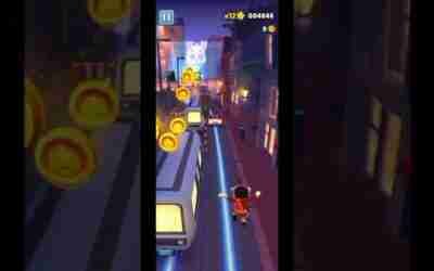 SUBWAY SURFERS| SPEEDRUN | NO COINS/NO HOVERBOARDS | 1.17 | RED BANANA