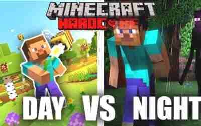 I Survived Whole Night Without weapon & Food || *HardMode*