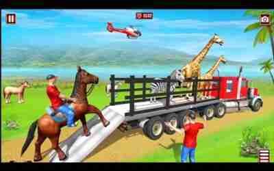 Fram Animal transport truck simulator game truck parking game Android game play