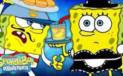 Every Time SpongeBob Didn't Work at the Krusty Krab | SpongeBob