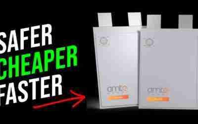 BREAKING NEWS!! This New Sodium Ion Battery Is About To Hit The Market!!