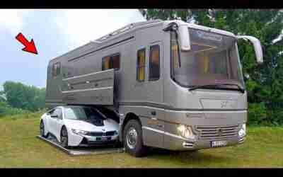 लोग इसे एक बस समझ कर हस रहे थे लेकिन ये तो महल निकला | Most Luxurious Motor homes & Bus In The World