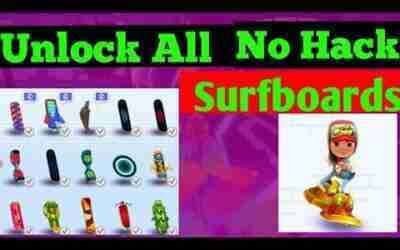 How to Unlock ALL Hoverboards in Subway Surfers | Technical Pro