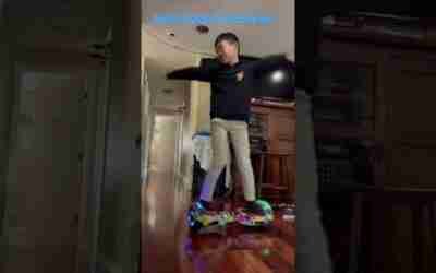 Hoverboard spin