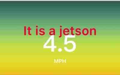my jetson hoverboards speed