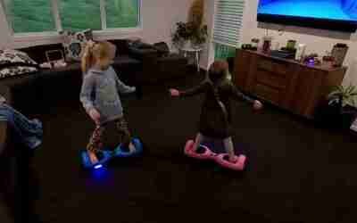 Grandkids & Hoverboards. Whangarei, New Zealand