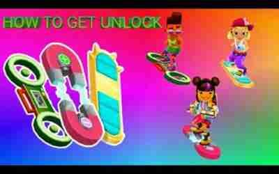 SUBWAY SURFER HOW TO UNLOCK SECRET HOVERBOARD