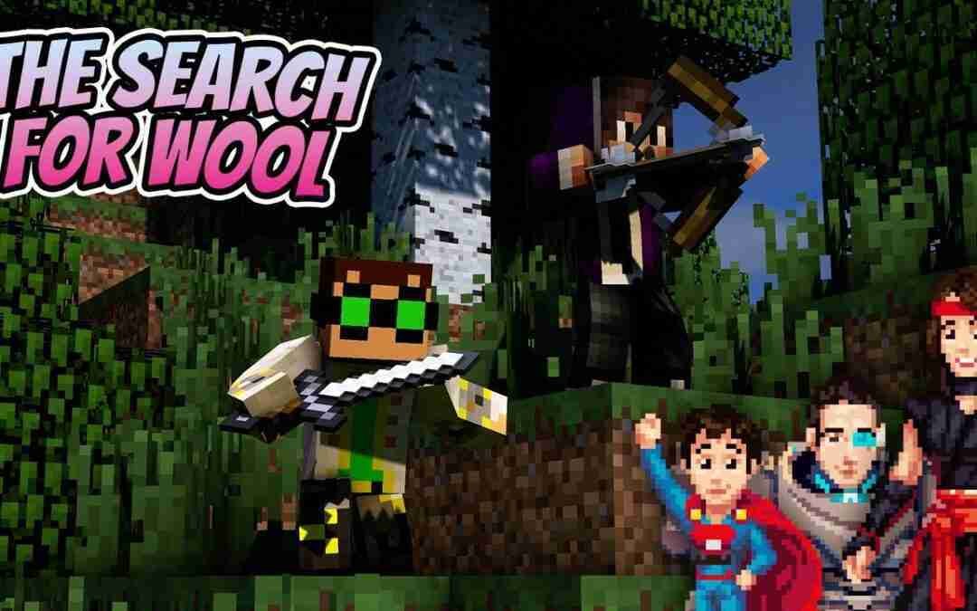 3 NOOBS PLAY MINECRAFT. WE NEED SHEEP FOR BEDS PLZ