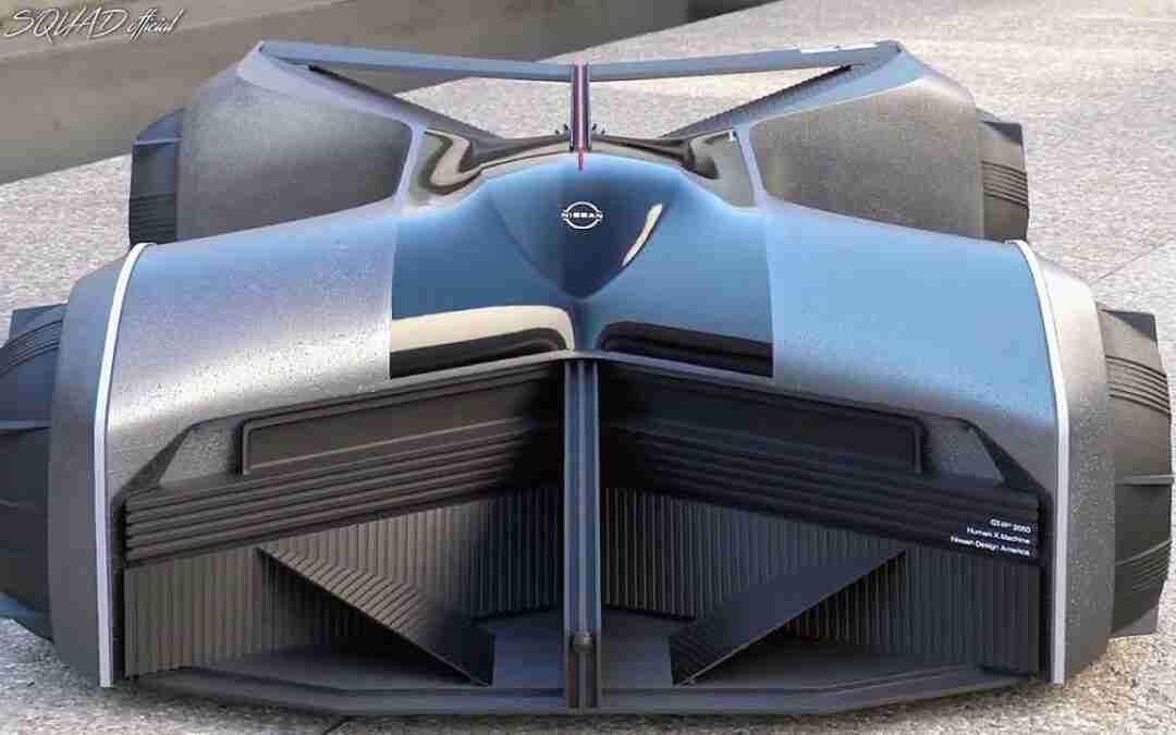 2050 Nissan GT-R X – Wearable Self-Driving Supercar | Nissan GTR from 2050
