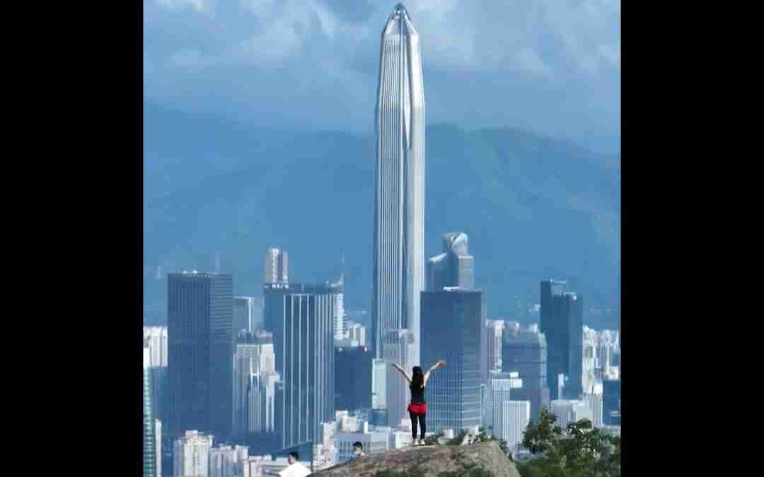 Shenzhen China: City of the future  | Aerial views of Shenzhen skyline day– Travel China
