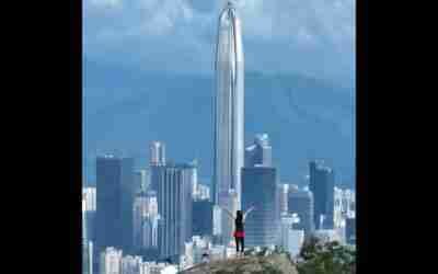 Shenzhen China: City of the future  | Aerial views of Shenzhen skyline day– Travel China