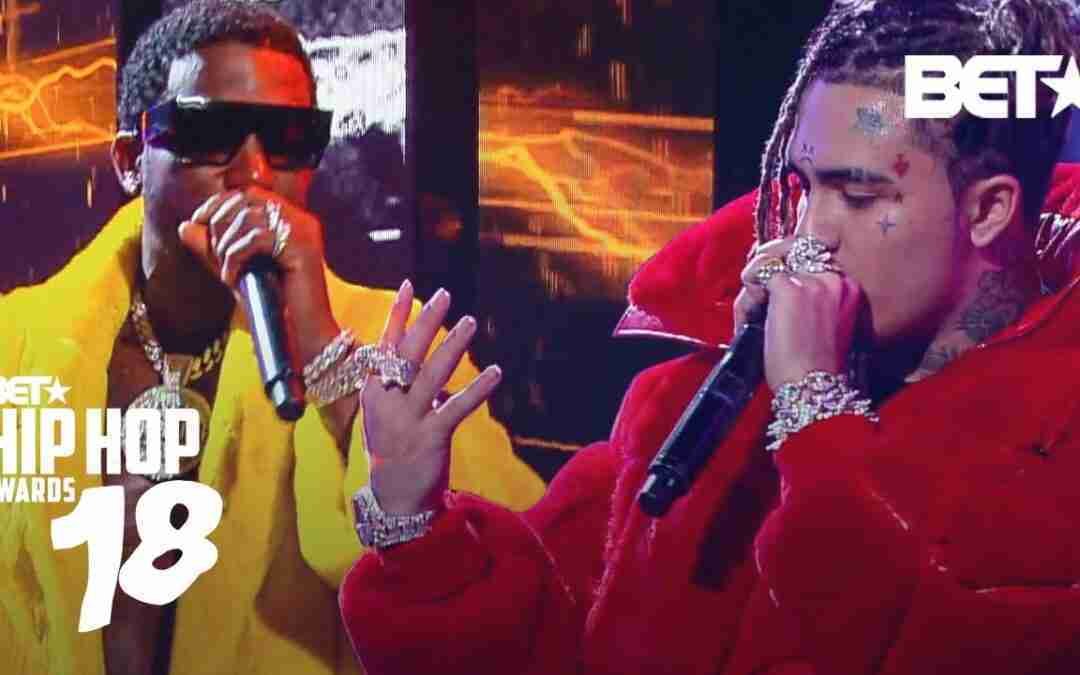 Lil Pump Performs Gucci Gang w/ Gucci Mane! | Hip Hop Awards 2018