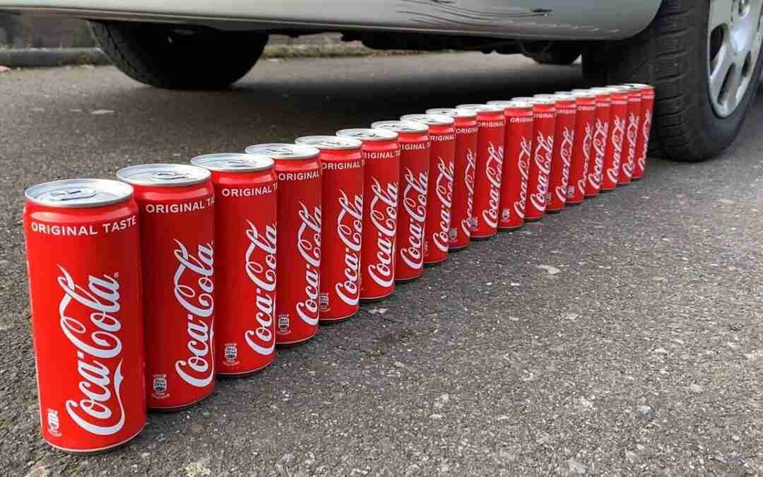 Crushing Crunchy & Soft Things by Car! EXPERIMENT: COCA COLA VS CAR