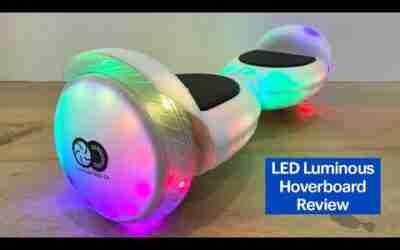 Gyrocopters LED Luminous Hoverboard Review: A Hoverboard for Kids
