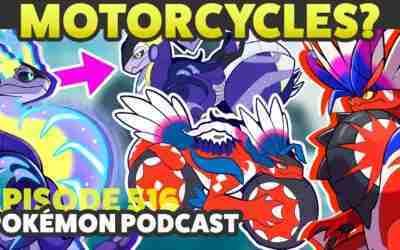 HUGE Discussion on Scarlet & Violet + Lechonk & Legendary Motorcycles | Pokemon Podcast