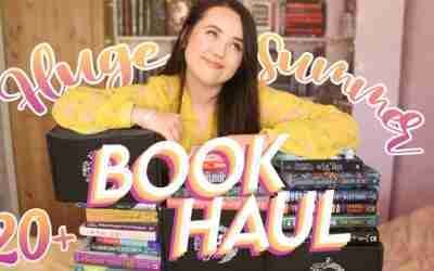 ☀️HUGE summer book haul and unboxing☀️