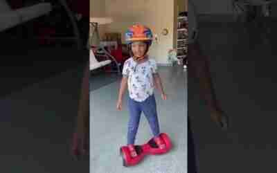 Hoverboard kids at 4
