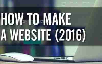 How to Make a WordPress Website 2016 – EASY!
