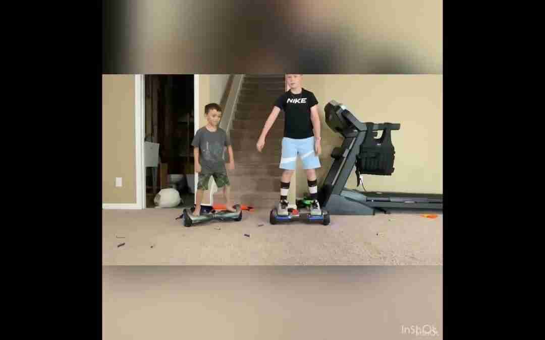 Hoverboard thing (ft my friends lil bro Clark)