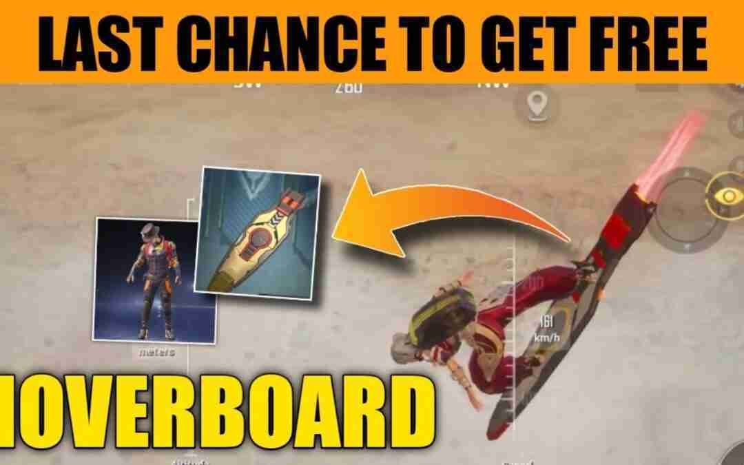 Get Free : Hoverboard and mythic outfit | How to get Free Howerboard in Bgmi |