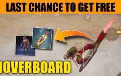 Get Free : Hoverboard and mythic outfit | How to get Free Howerboard in Bgmi |