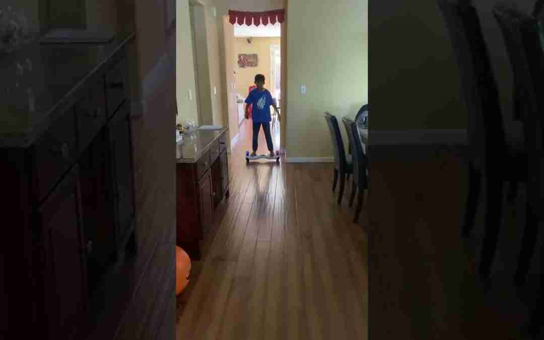 I’m riding a hoverboard