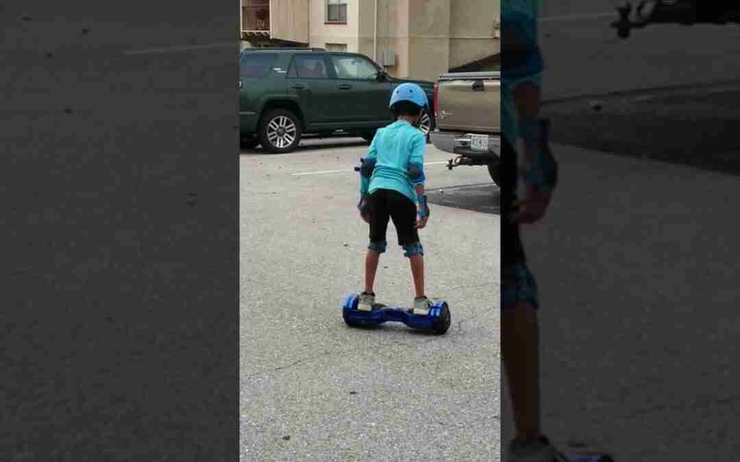 Riding a Hoverboard