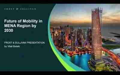 Future Of Mobility in the GCC by 2030 – Vitali Bielski