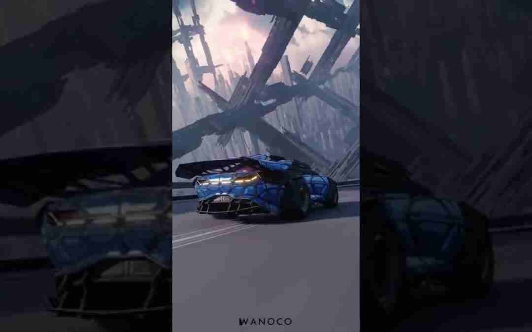 Super Frame Entrance & Armored eronvironment concept design and first animation with armored camaro