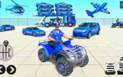 Police ATV Quad Bike Car Transport – Android iOS Gameplay