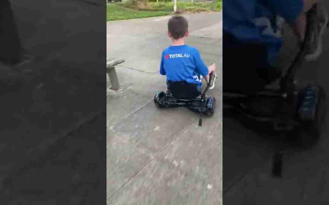 Me on a hover board