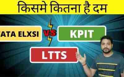 Tata Elxsi vs Kpit vs Ltts Stock Comparision | Best EV Stock for Longterm |