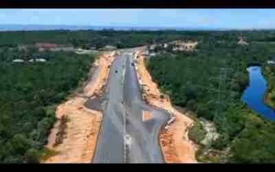 MENAIKTARAF JALAN PERSEKUTUAN (FT003) DARI BANDAR PEKAN KE KG.SUNGAI MIANG, PEKAN, PAHANG, MALAYSIA