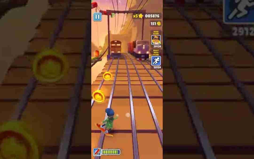 subway surfers mobile game #shorts #gameplay ?(5)