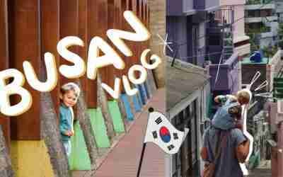 BUSAN VLOG ??? (Jagalchi, Gamcheon Culture Village, Haeundae Blueline Park, Gwangalli Beach)