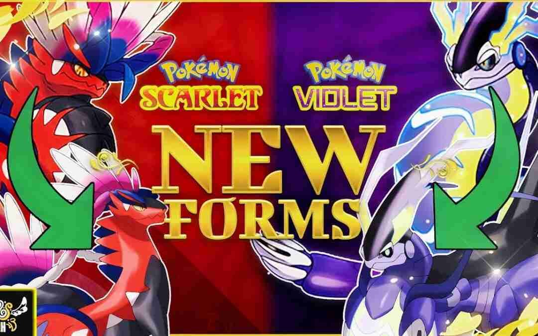 NEW RIDE FORMS For Koraidon & Miraidon – Pokemon Scarlet & Violet