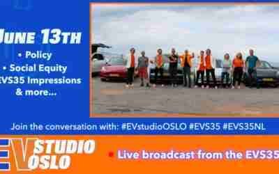 EV Studio Oslo – Daily live news show from the EVS35 – June 13th