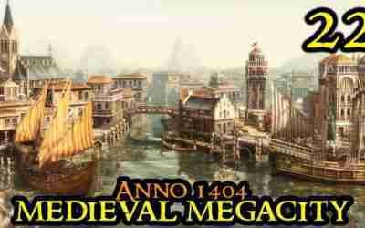 DIRECT ATTACK – Anno 1404 MEGACITY –  HARD & IAAM Mod || City Builder Part 22