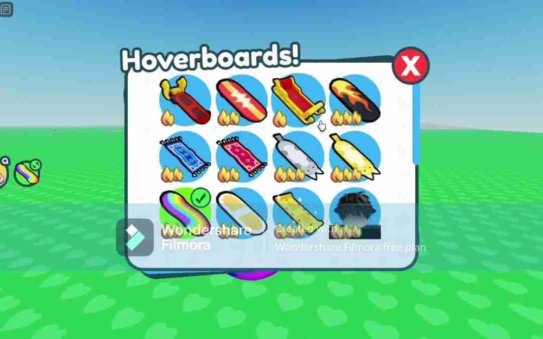 pet simulator z hoverboards prievew