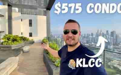 $575 Kuala Lumpur Condo Tour – Malaysia Cost of Living