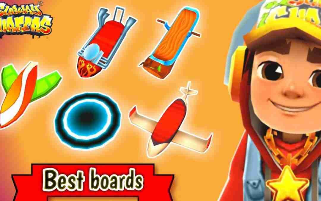5 best hoverboards || Subway Surfers || Gaming Amateur.