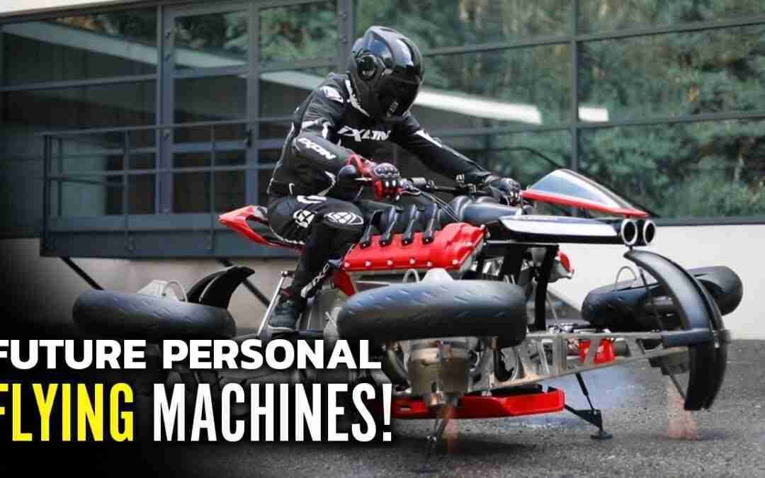 Top 12 INSANE Personal Flying Machines Of The Future