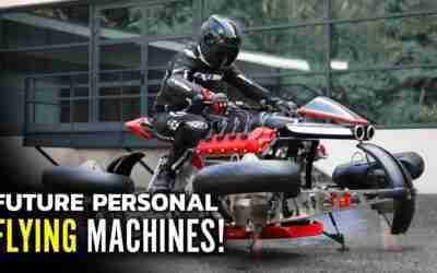 Top 12 INSANE Personal Flying Machines Of The Future