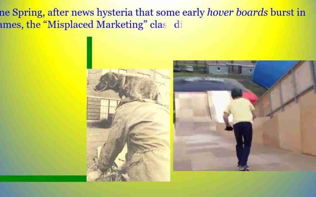 Auburn University class on hoverboards