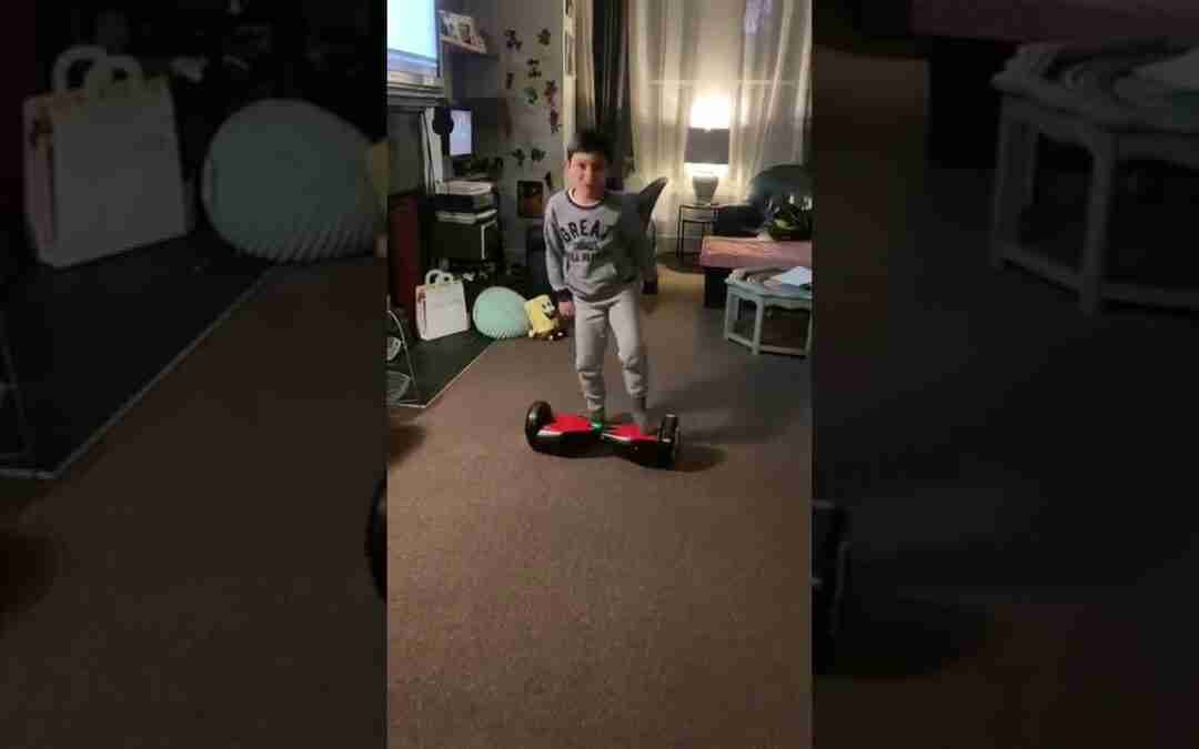 1st time riding a hoverboard