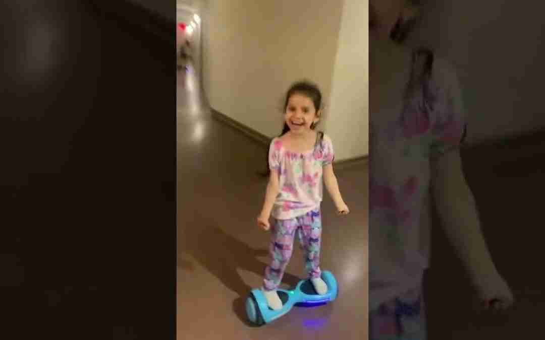 Kids are Hoverboard experts