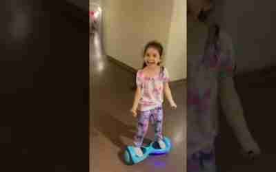 Kids are Hoverboard experts